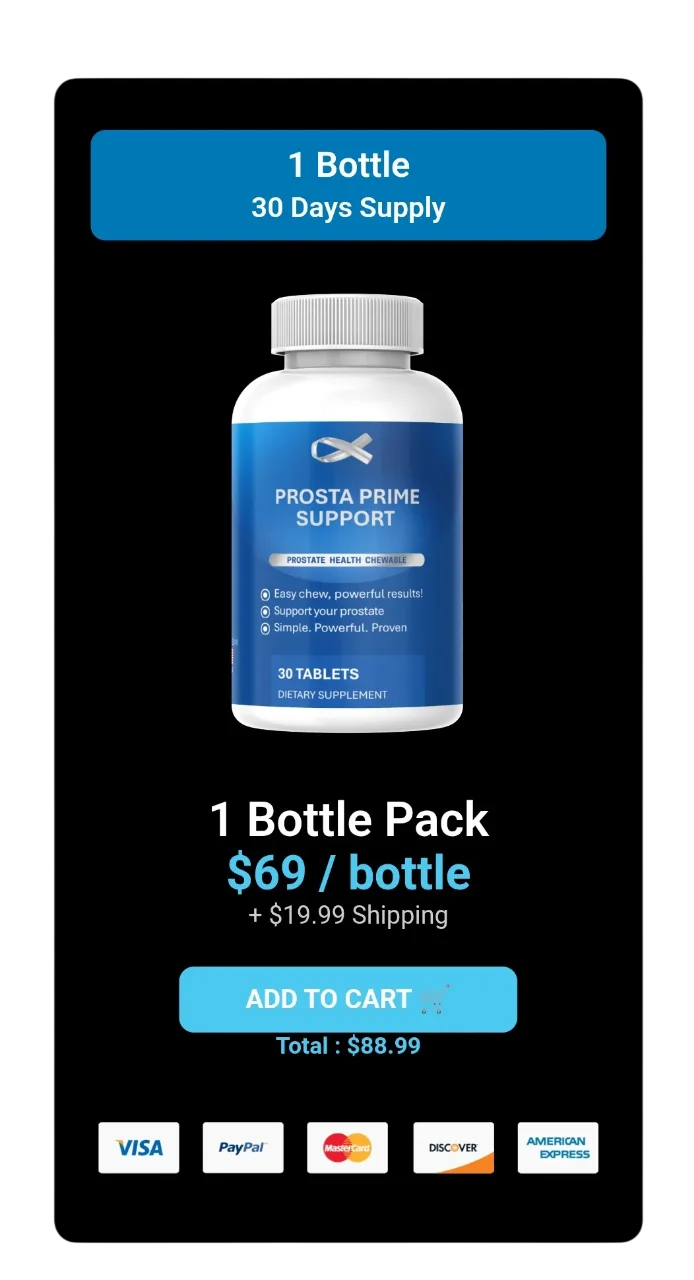 ProstaPrime Support™ 1 bottle pricing